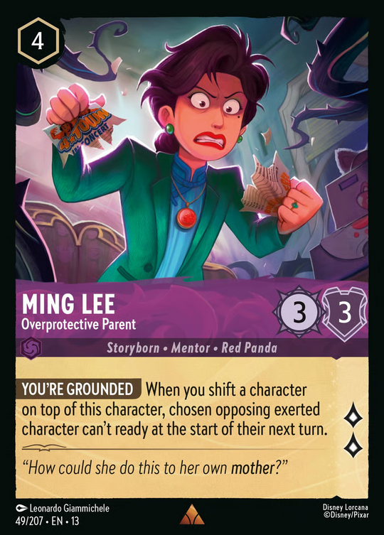 13ATK-049, R, Ming Lee - Overprotective Parent