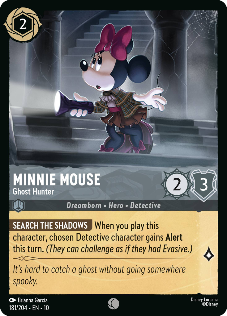 10WHI-181, C, Minnie Mouse - Ghost Hunter