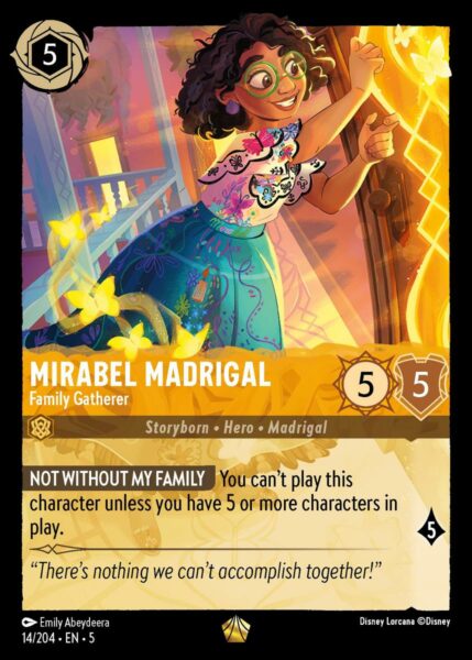5SSK-014, L, Mirabel Madrigal - Family Gatherer