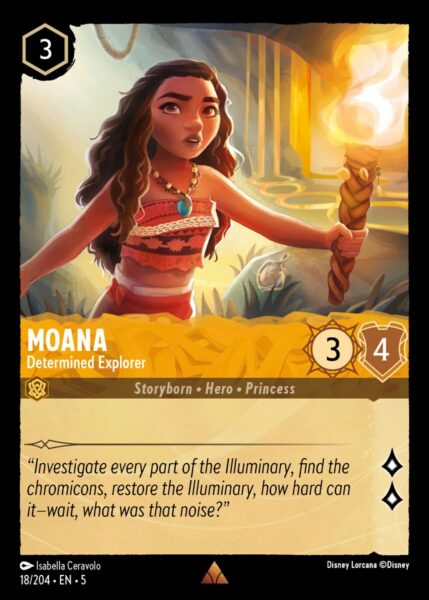 5SSK-018, R, Moana - Determined Explorer