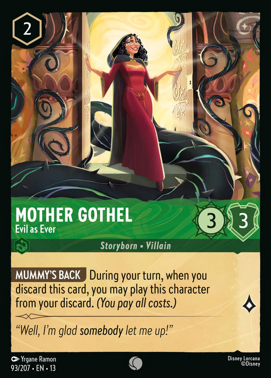 13ATK-093, C, Mother Gothel - Evil as Ever