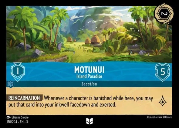 3INK-170, UC, Motunui - Island Paradise (Foil)