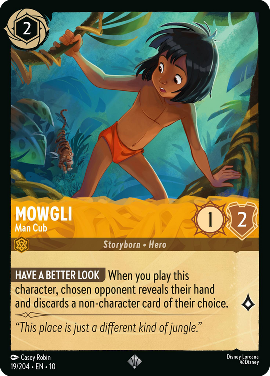 10WHI-019, SR, Mowgli - Man Cub