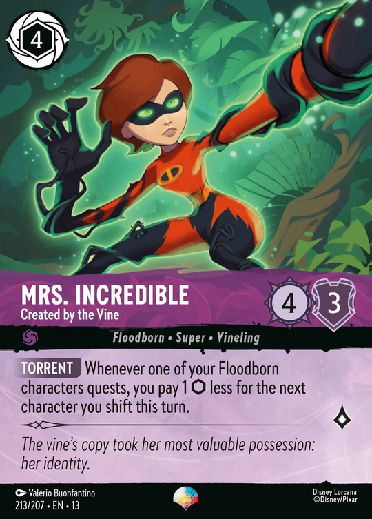 13ATK-213, EPIC, Mrs. Incredible - Created by the Vine