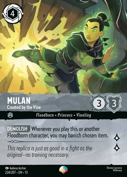 13ATK-224, EPIC, Mulan - Created by the Vine