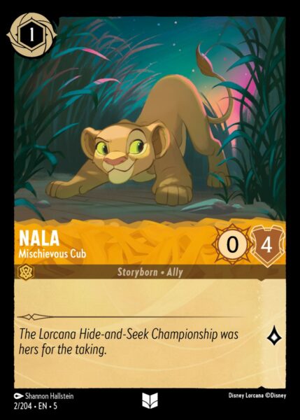 5SSK-002, UC, Nala - Mischievous Cub