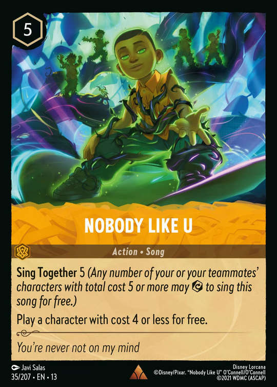 13ATK-035, R, Nobody Like U (Foil)