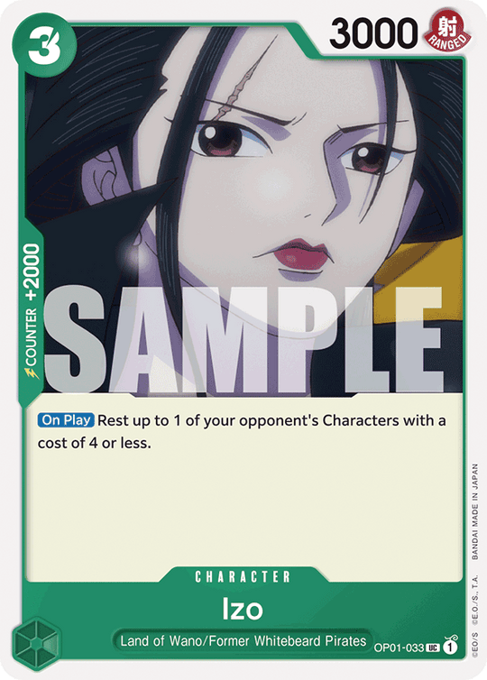 OP01-033, UC, Izo (Reprint)