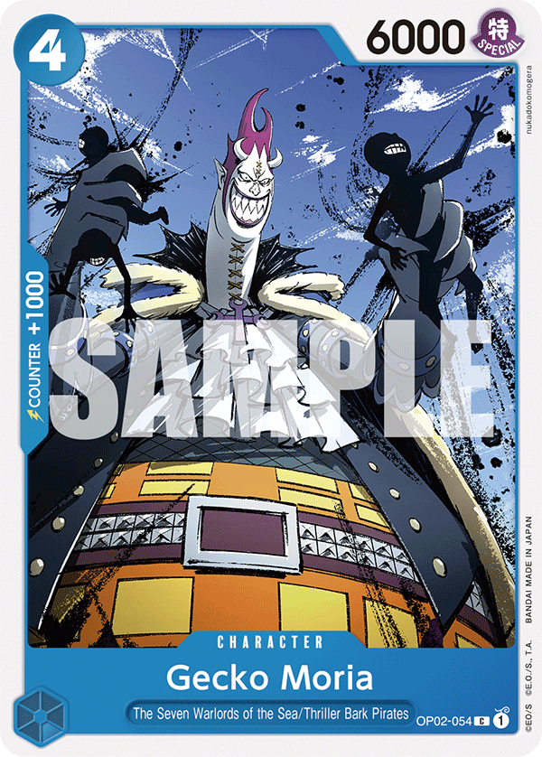 OP02-054, C, Gecko Moria (ST17)