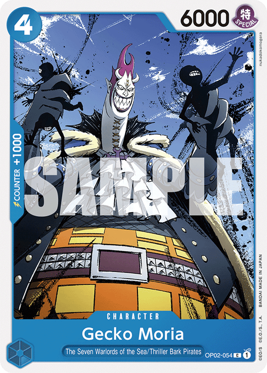 OP02-054, C, Gecko Moria (ST17)