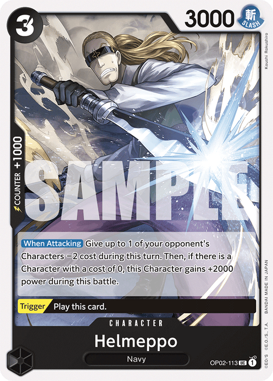 OP02-113, UC, Helmeppo (ST19)