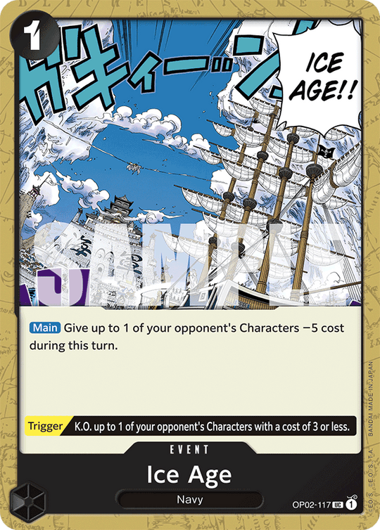 OP02-117, UC, Ice Age (Reprint)