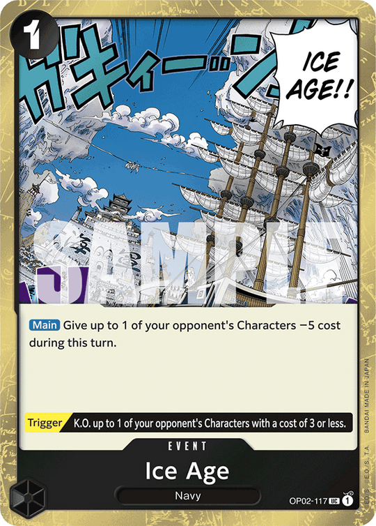OP02-117, UC, Ice Age (Reprint) (Foil)