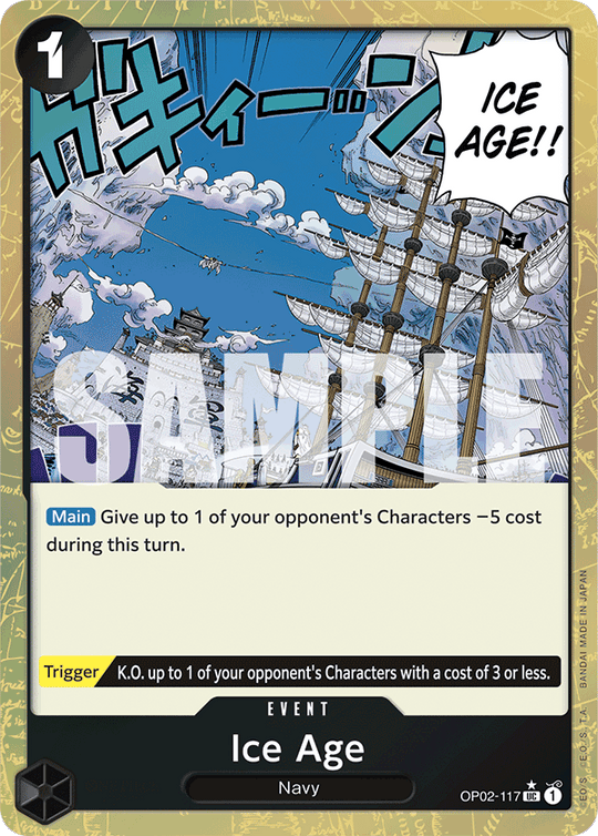 OP02-117, UC, Ice Age (Reprint) (Alternate Art)