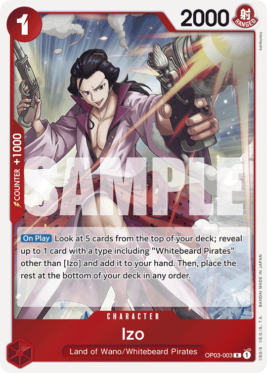 OP03-003, R, Izo (Reprint)