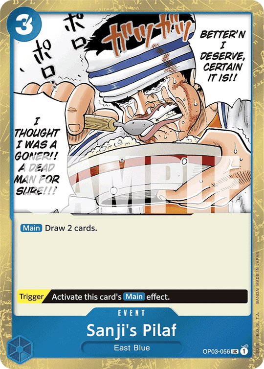 OP03-056, UC, Sanji's Pilaf (Reprint) (Foil)