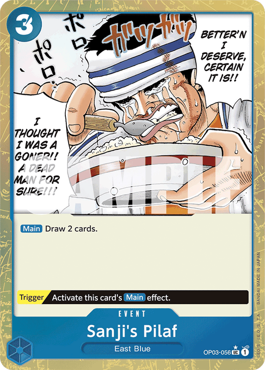 OP03-056, UC, Sanji's Pilaf (Reprint) (Alternate Art)
