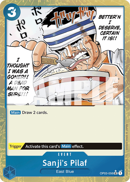 OP03-056, UC, Sanji's Pilaf (Reprint) (Alternate Art)