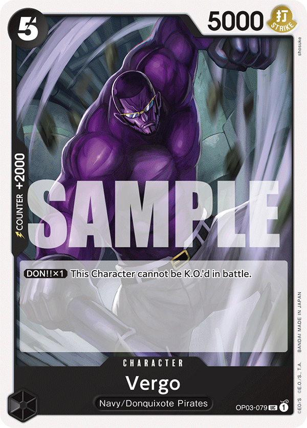 OP03-079, UC, Vergo (ST19)