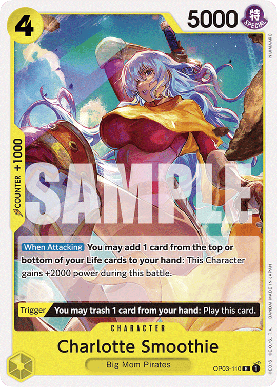 OP03-110, R, Charlotte Smoothie (ST20)
