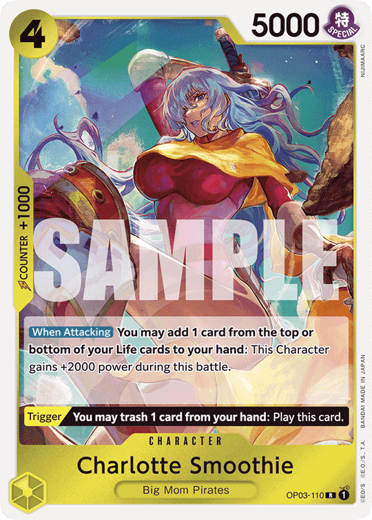 OP03-110, R, Charlotte Smoothie (Reprint)