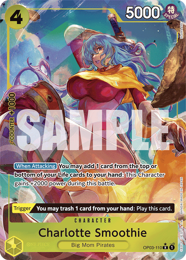 OP03-110, R, Charlotte Smoothie (Reprint) (Alternate Art)
