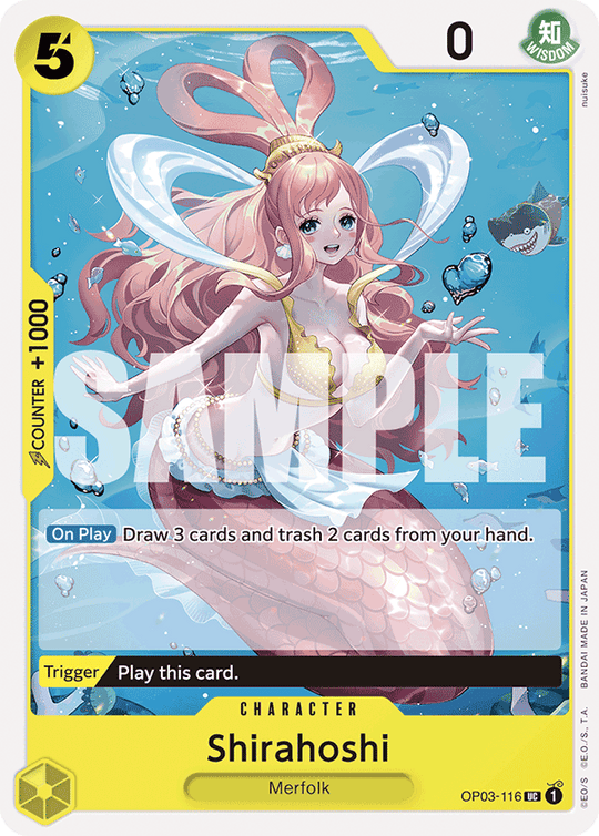 OP03-116, UC, Shirahoshi (Reprint)