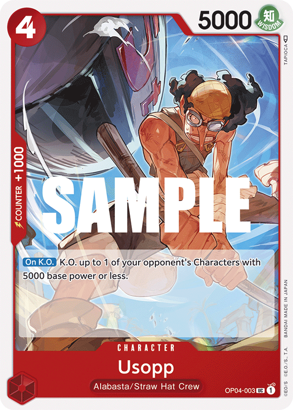 OP04-003, UC, Usopp