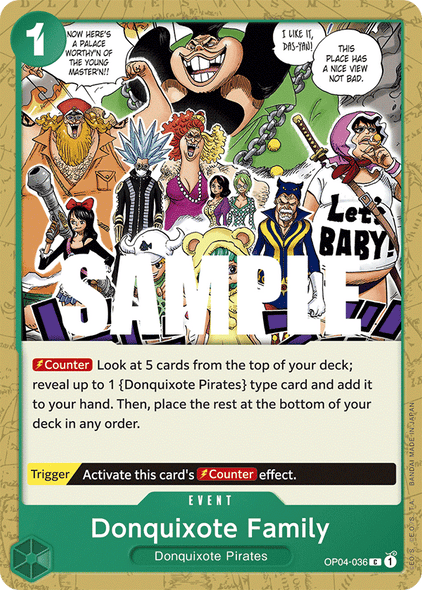OP04-036, C, Donquixote Family