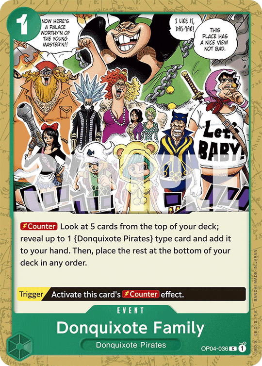 OP04-036, C, Donquixote Family (Reprint)