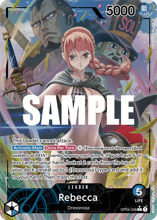 OP04-039, L, Rebecca (Alternate Art)