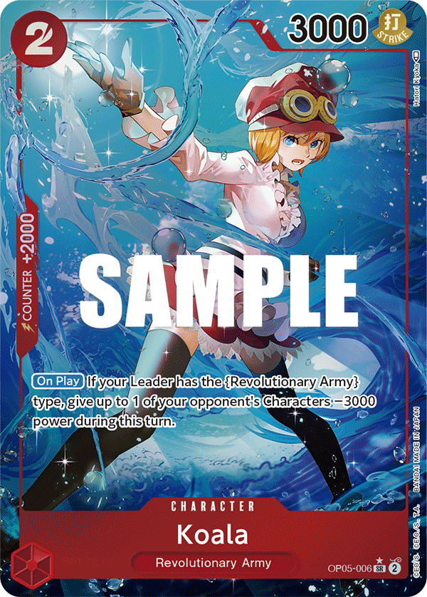 OP05-006, SR, Koala (Alternate Art)