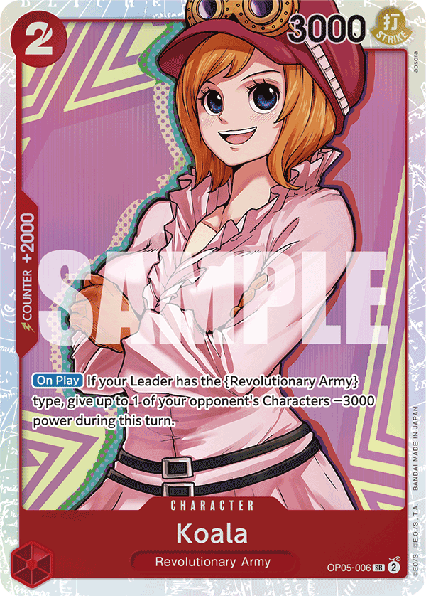 OP05-006, SR, Koala (Reprint)