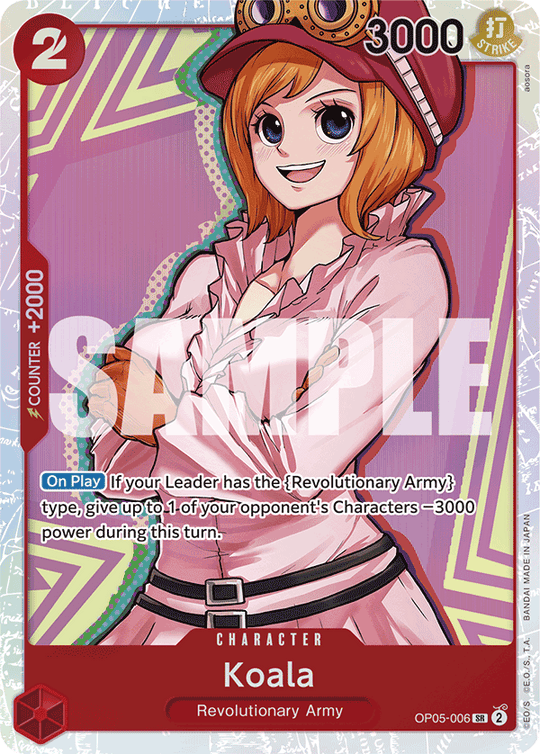OP05-006, SR, Koala (Reprint)