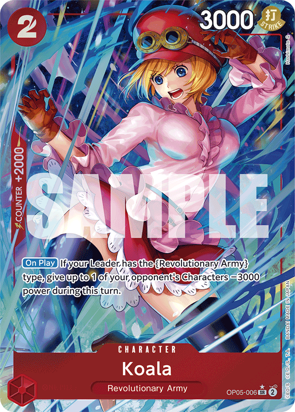 OP05-006, SR, Koala (Reprint) (Alternate Art)