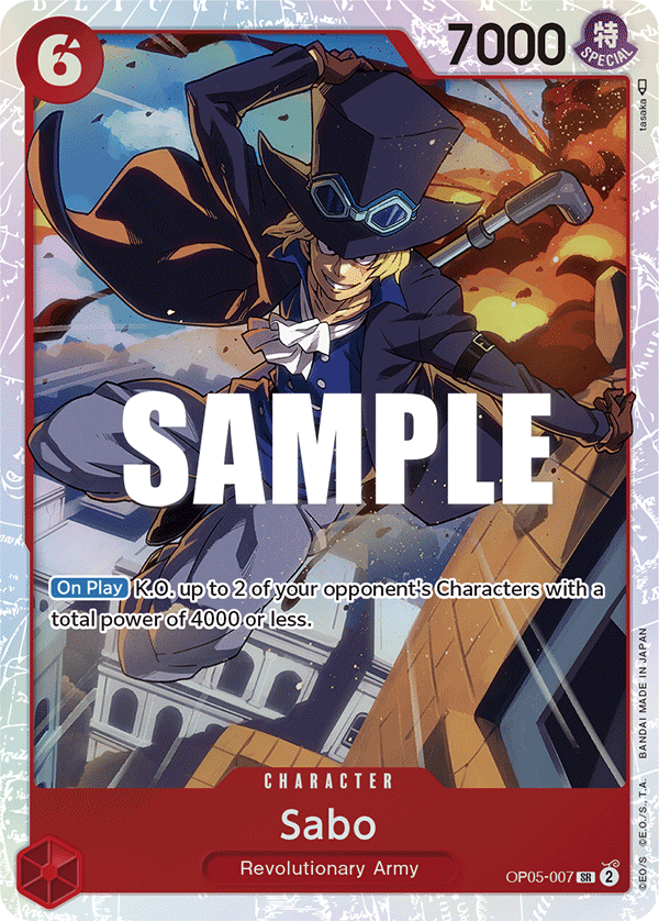 OP05-007, SR, Sabo