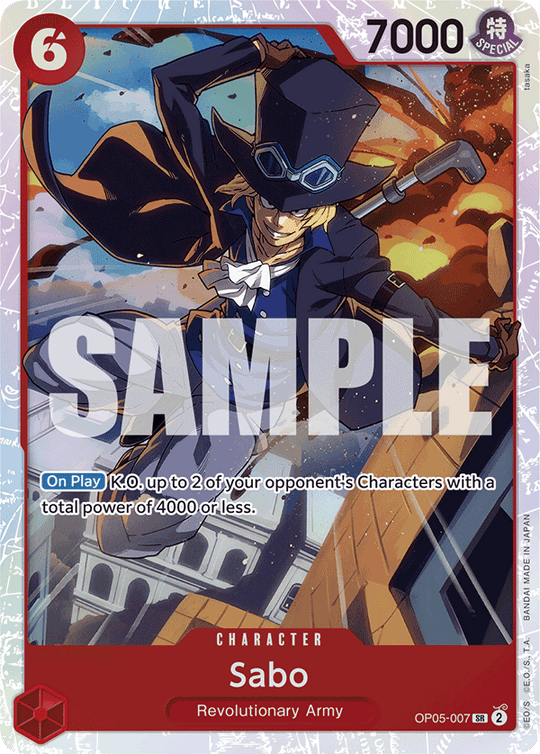 OP05-007, SR, Sabo (Reprint)