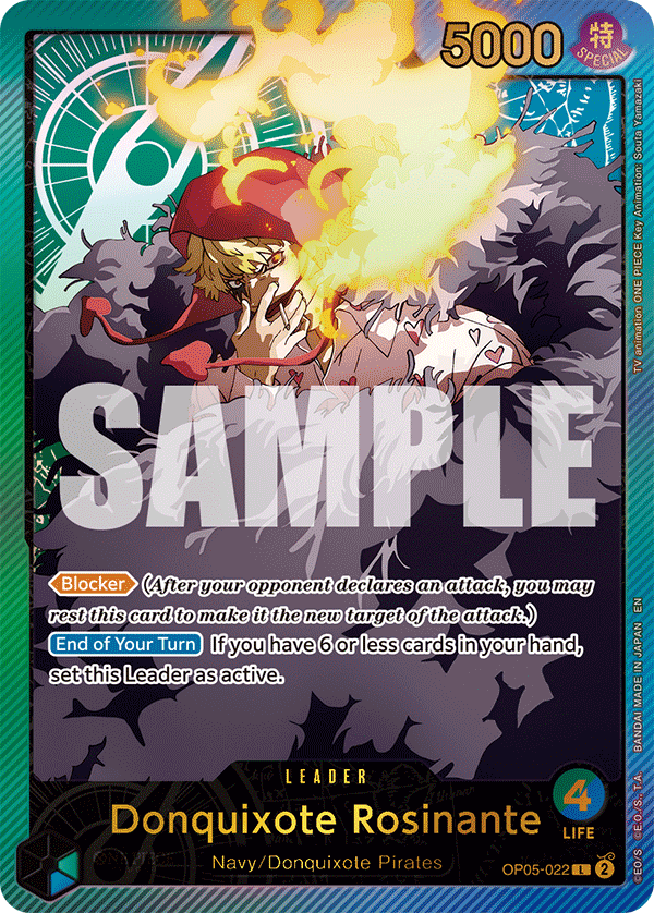 OP05-022, L, Donquixote Rosinante (EB02 Alternate Art)