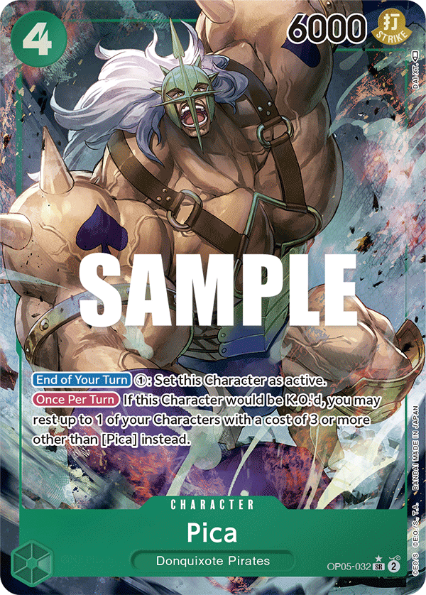 OP05-032, SR, Pica (Alternate Art)