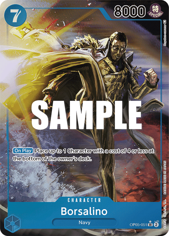 OP05-051, SR, Borsalino (Alternate Art)