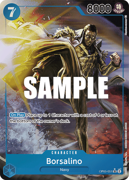 OP05-051, SR, Borsalino (Alternate Art)