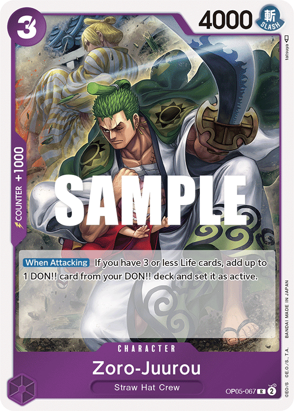 OP05-067, R, Zoro-Juurou