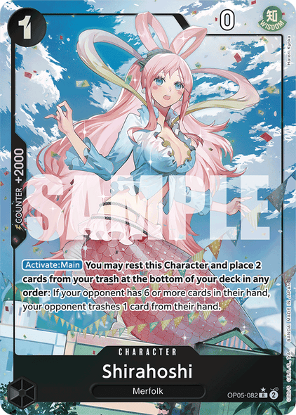 OP05-082, R, Shirahoshi (Reprint) (Alternate Art)