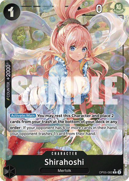 OP05-082, R, Shirahoshi (Reprint) (Alternate Art V2)