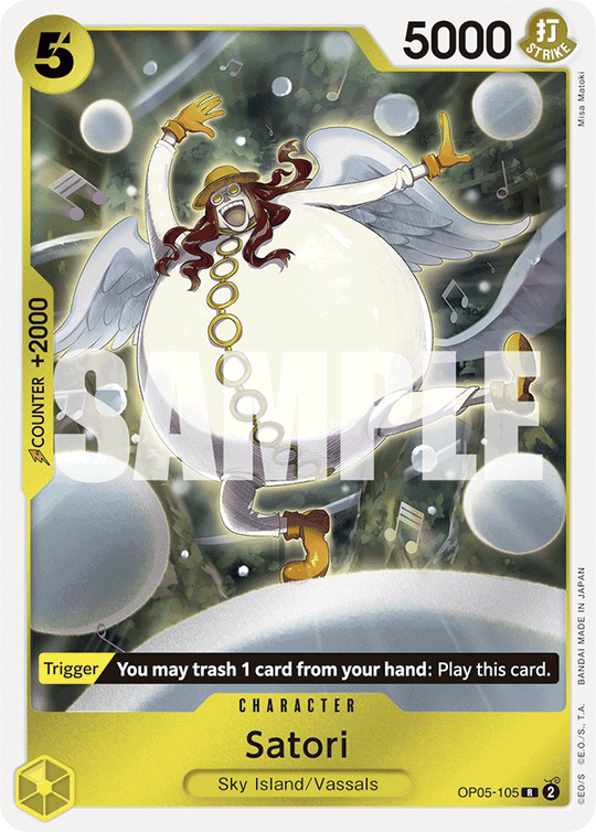OP05-105, R, Satori (Reprint)