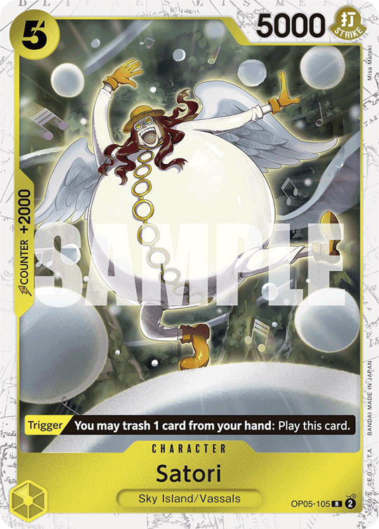 OP05-105, R, Satori (Reprint) (Foil)