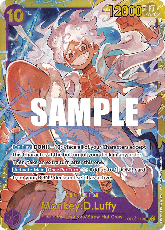 OP05-119, SEC, Monkey.D.Luffy