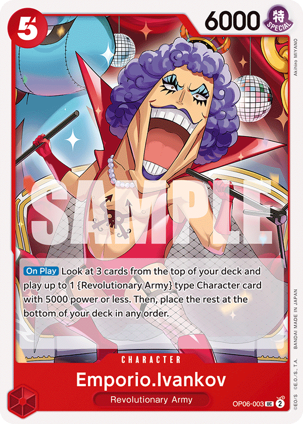 OP06-003, UC, Emporio.Ivankov