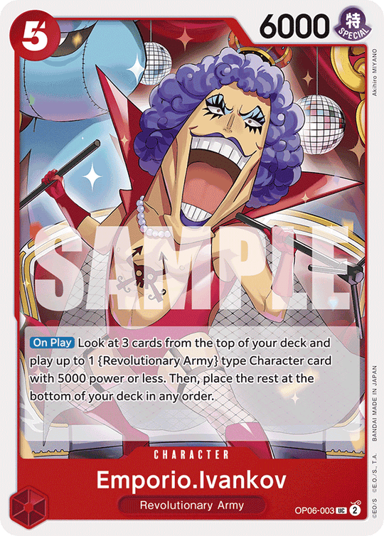 OP06-003, UC, Emporio.Ivankov (Reprint)