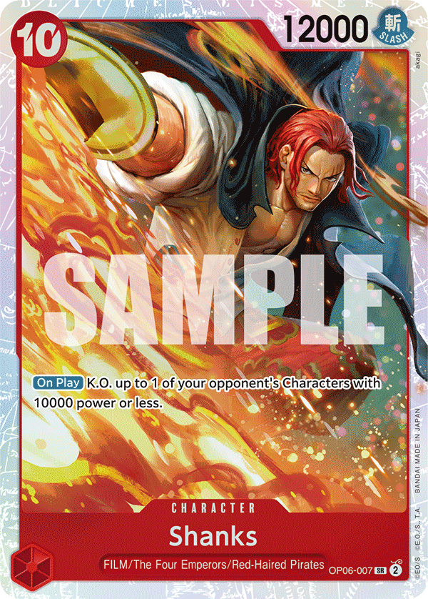 OP06-007, SR, Shanks